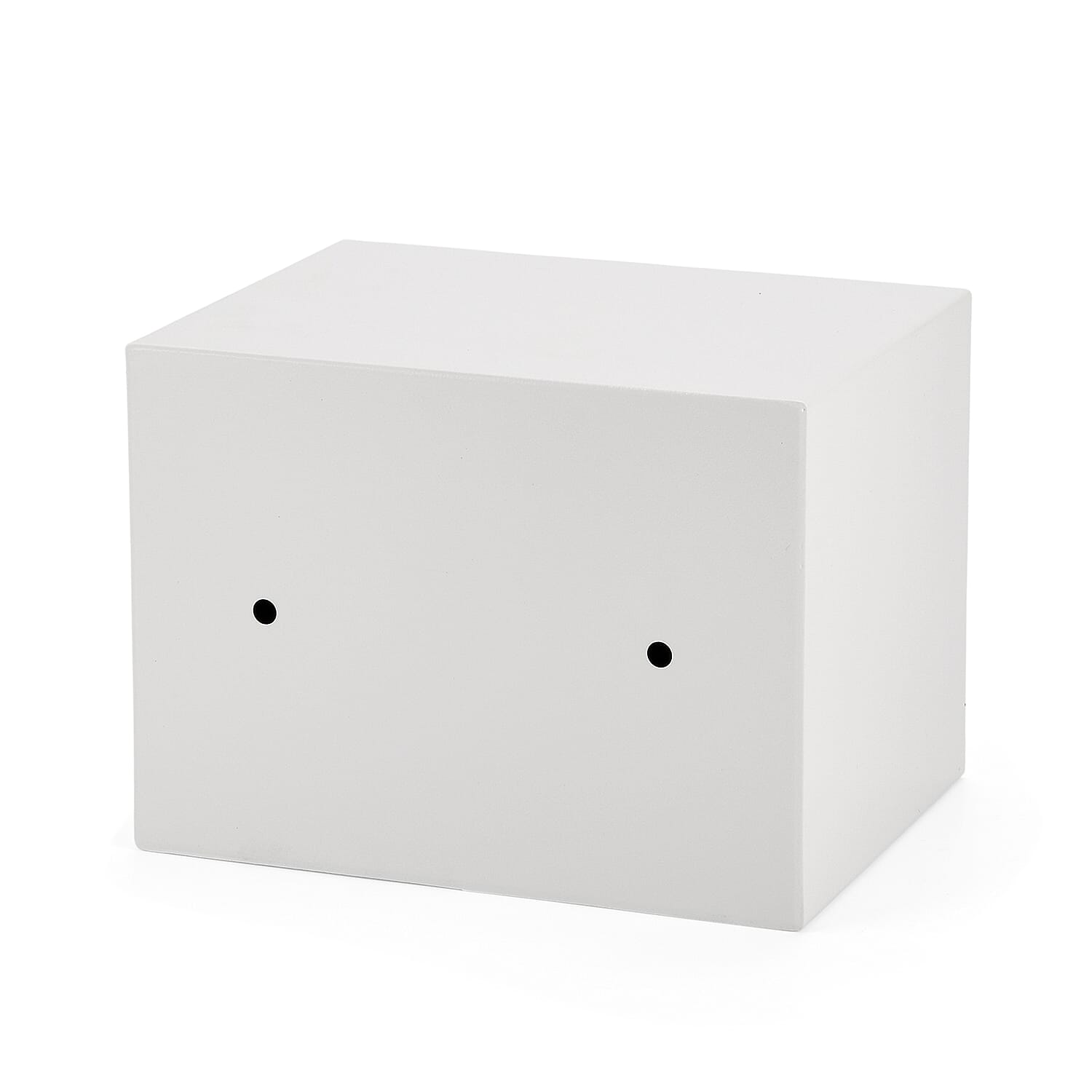 LOWEST EVER PRICE - 17E Carbon Steel Safe Box with Electronic Lock (Size 17x23x17cm) - White