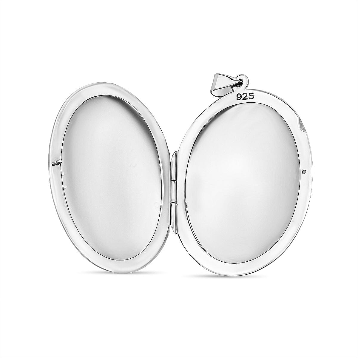 Sterling Silver Large Locket Pendant 13.40 Gms.