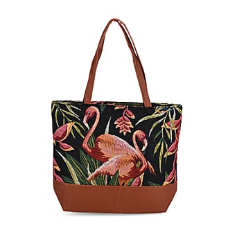 https://tjcuk.sirv.com/Products/81/9/8194399/Flamingo-Tote-Bag-Size-35x12x36-cm-Navy-Pink-Navy-Pink_8194399.jpg?w=342&h=342