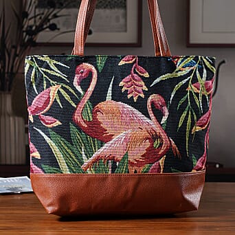 https://tjcuk.sirv.com/Products/81/9/8194399/Flamingo-Tote-Bag-Size-35x12x36-cm-Navy-Pink-Navy-Pink_8194399_1.jpg?w=342&h=342
