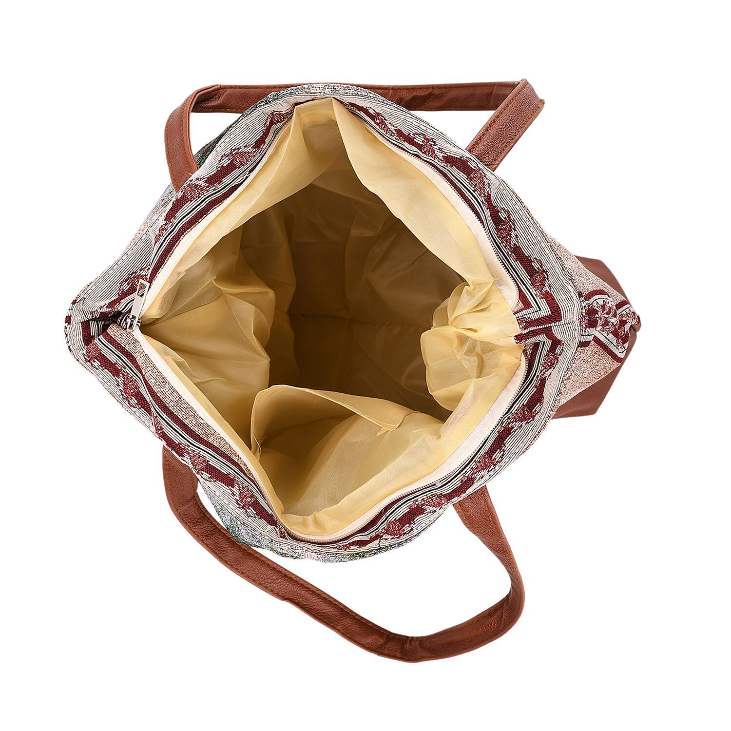 Tree Tote Bag (Size 35x12x36 cm) - Green & Green