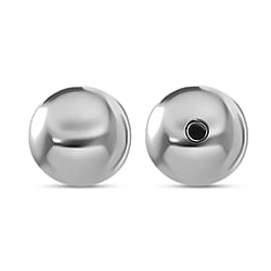 Sterling Silver Ball in Yellow Gold Plating