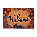Welcome Print Coir Door Mat (Size 40x60 cm) - Pink & Multi