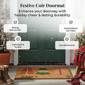 https://tjcuk.sirv.com/Products/81/9/8194755/Happy-Holidays-Bleached-Prints-Coir-Doormat-60-x-40-cm-Happyr_8194755_1.jpg?w=342&h=342