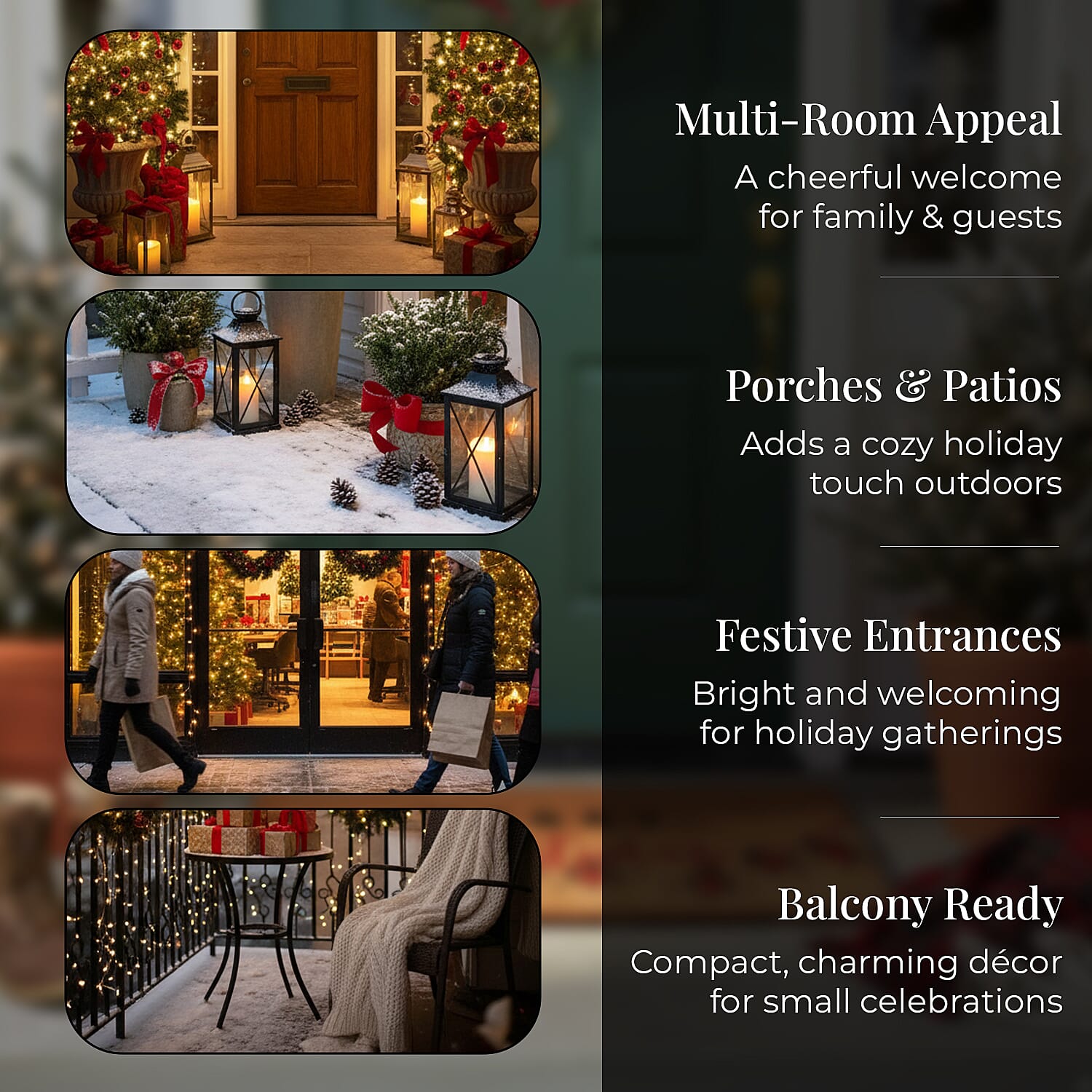 Baking Cookies for Santa Bleached Prints Coir Doormat (60 x 40 cm)