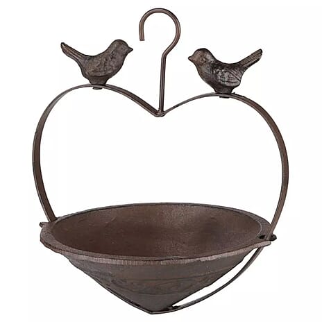 Summer Essential - Bird Feeder with Hook - Brown