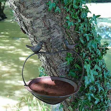 Summer Essential - Bird Feeder with Hook - Brown