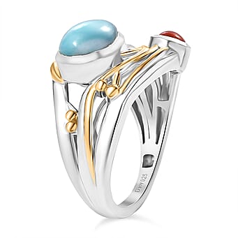 https://tjcuk.sirv.com/Products/81/9/8195149/D-joy-Larimar-Coral-Main-Stone-With-Side-Stone-Ring-Sterling-Silver-2-_8195149_3.jpg?w=342&h=342