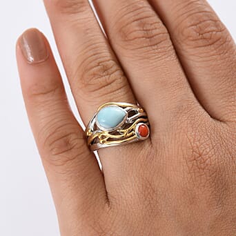 https://tjcuk.sirv.com/Products/81/9/8195153/D-joy-Larimar-Coral-Main-Stone-With-Side-Stone-Ring-Sterling-Silver-2-_8195153_2.jpg?w=342&h=342