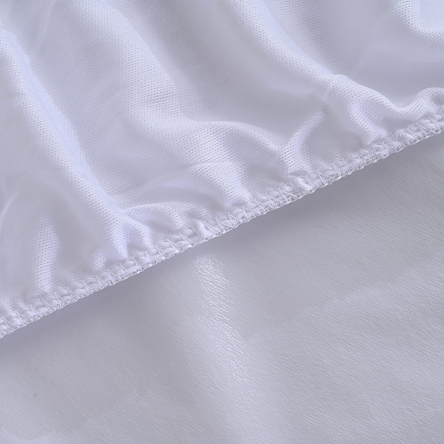 Homesmart Anti-Bacterial Waterproof Mattress Protector (90x30 cm) - White