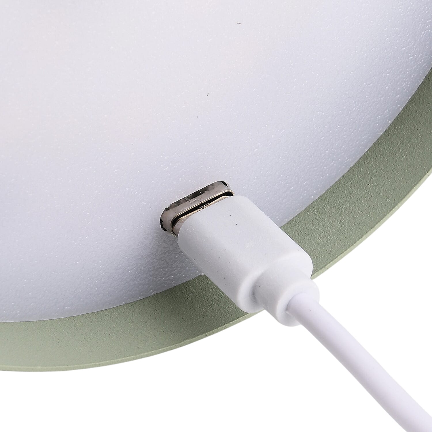 MEGA DEAL - LIVMORE Rechargable Table Lamp With Warm, Natural & Cool Lights (1200mAh Battery) - Green