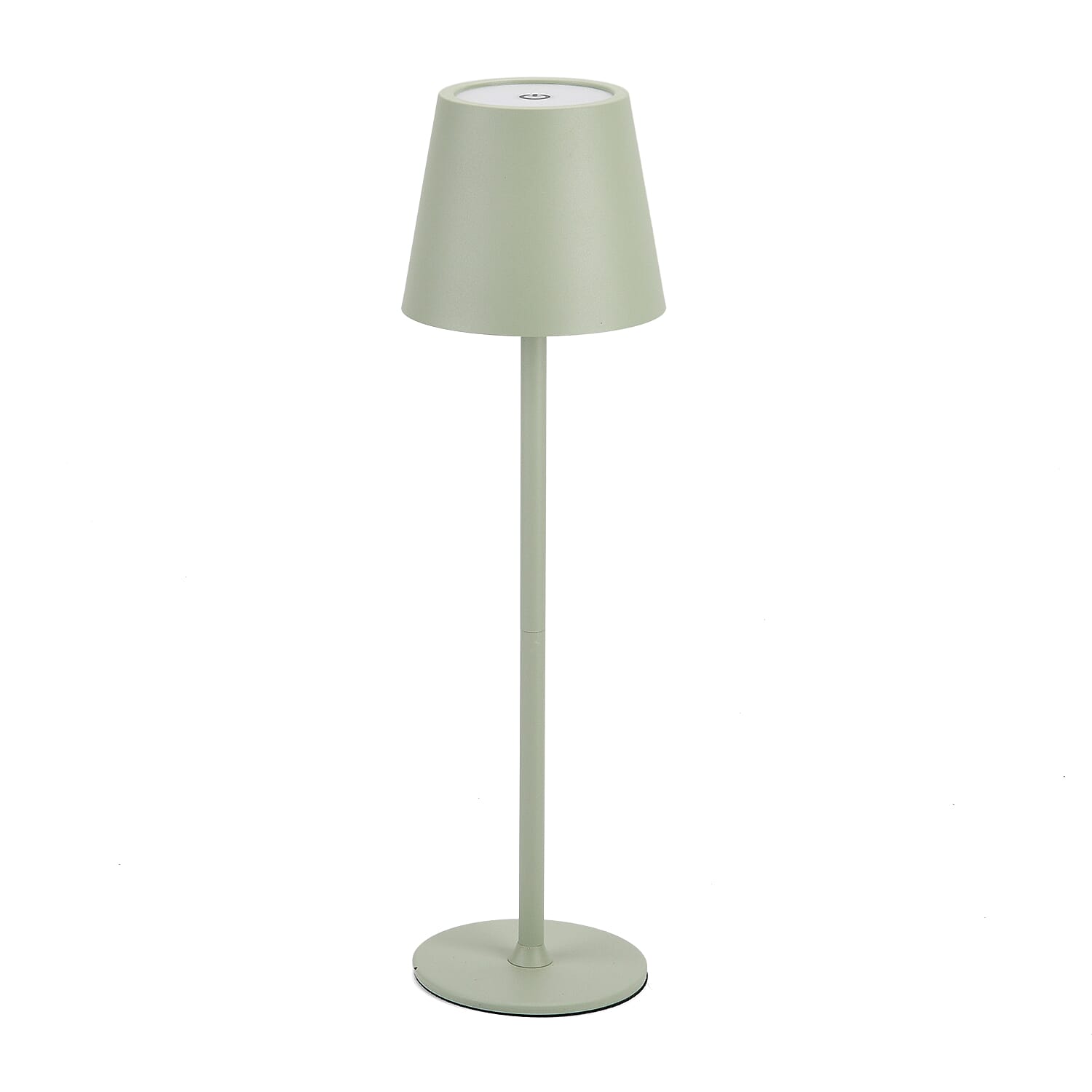 MEGA DEAL - LIVMORE Rechargable Table Lamp With Warm, Natural & Cool Lights (1200mAh Battery) - Green
