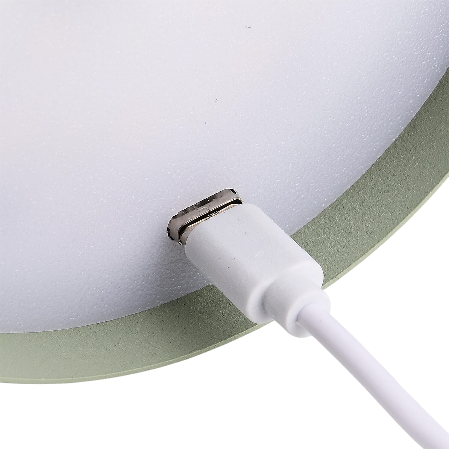 MEGA DEAL - LIVMORE Rechargable Table Lamp With Warm, Natural & Cool Lights (1200mAh Battery) - Green