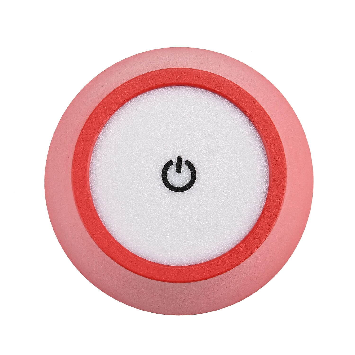 BLACK FRIDAY MEGA DEAL - LIVMORE Rechargable Table Lamp With Warm, Natural & Cool Lights (1200mAh Battery) - Red