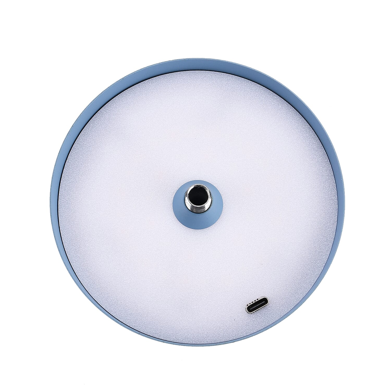 MEGA DEAL - LIVMORE Rechargable Table Lamp With Warm, Natural & Cool Lights (1200mAh Battery) - Blue