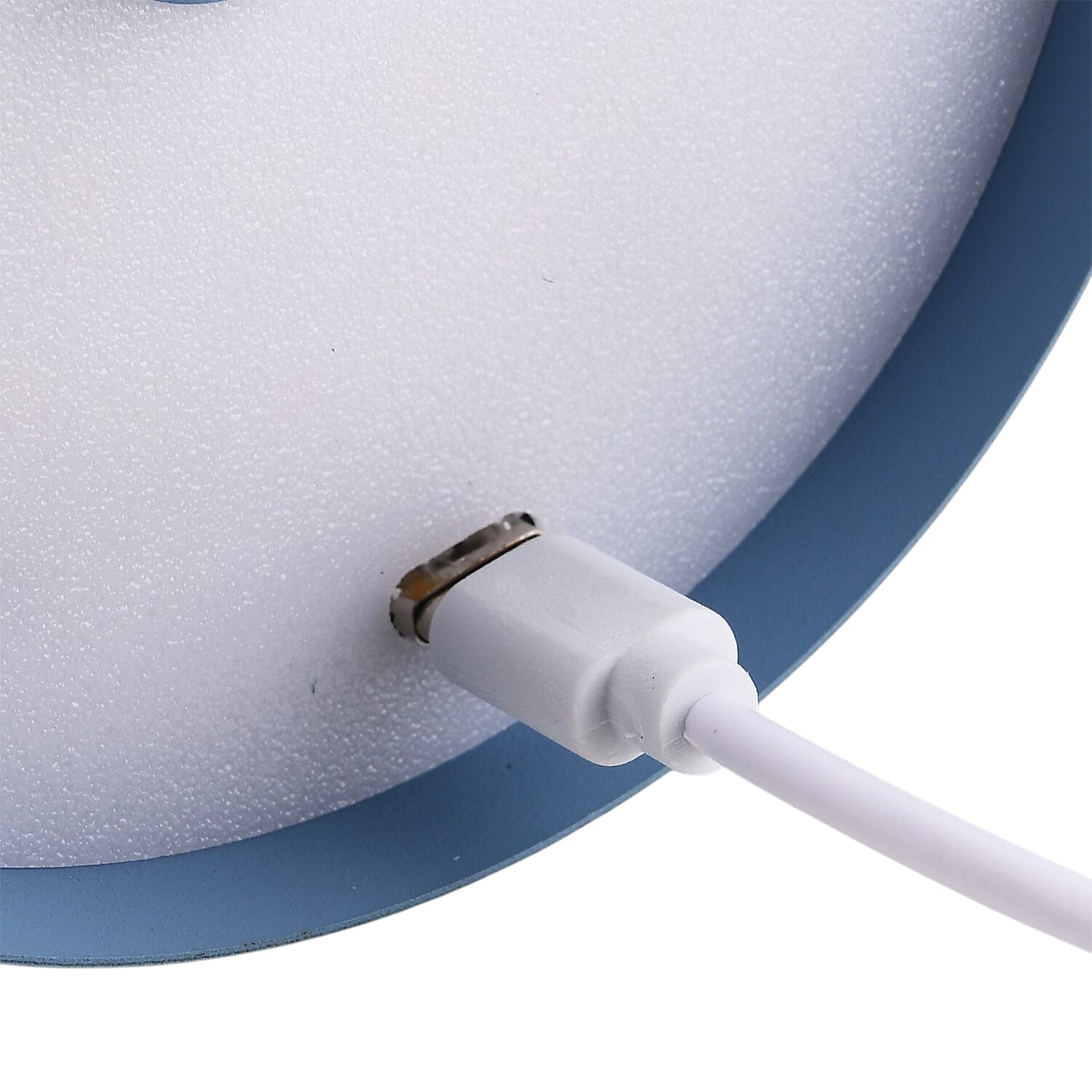 MEGA DEAL - LIVMORE Rechargable Table Lamp With Warm, Natural & Cool Lights (1200mAh Battery) - Blue