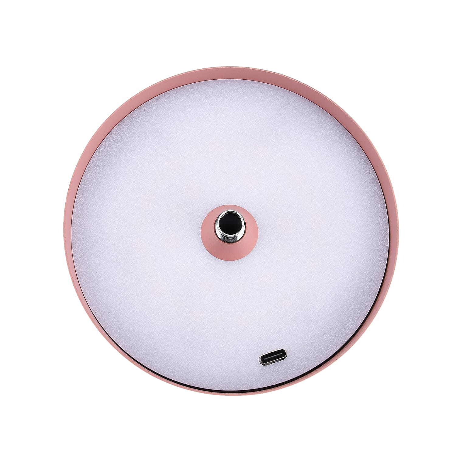 MEGA DEAL - LIVMORE Rechargable Table Lamp With Warm, Natural & Cool Lights (1200mAh Battery) - Pink