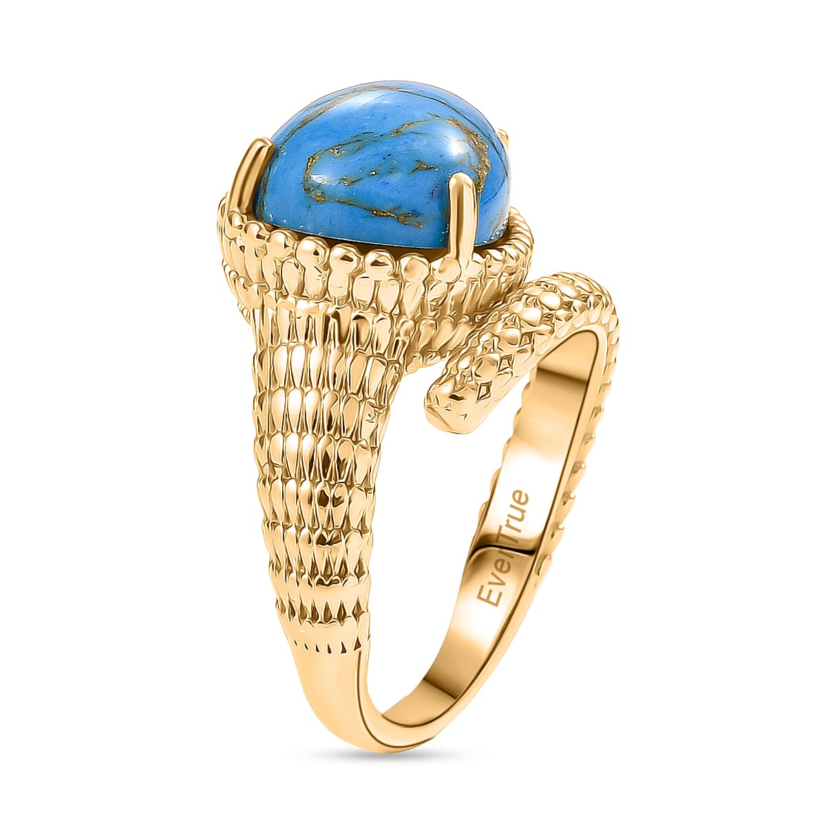 Tucson Find - Blue Turquoise Solitaire Ring 5.53 Ct. Tucson Find - Blue Turquoise Solitaire Ring 5.53 Ct.