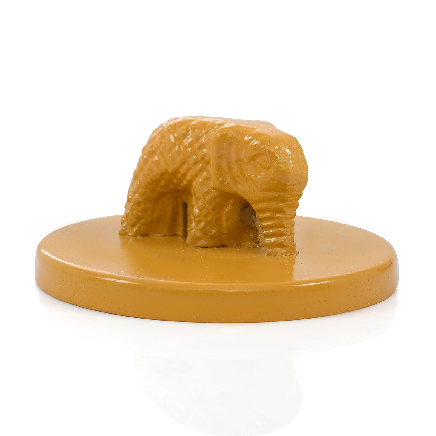 Scented Wax Candle in Jungle Elephant Print Metal Jar (250 ml)