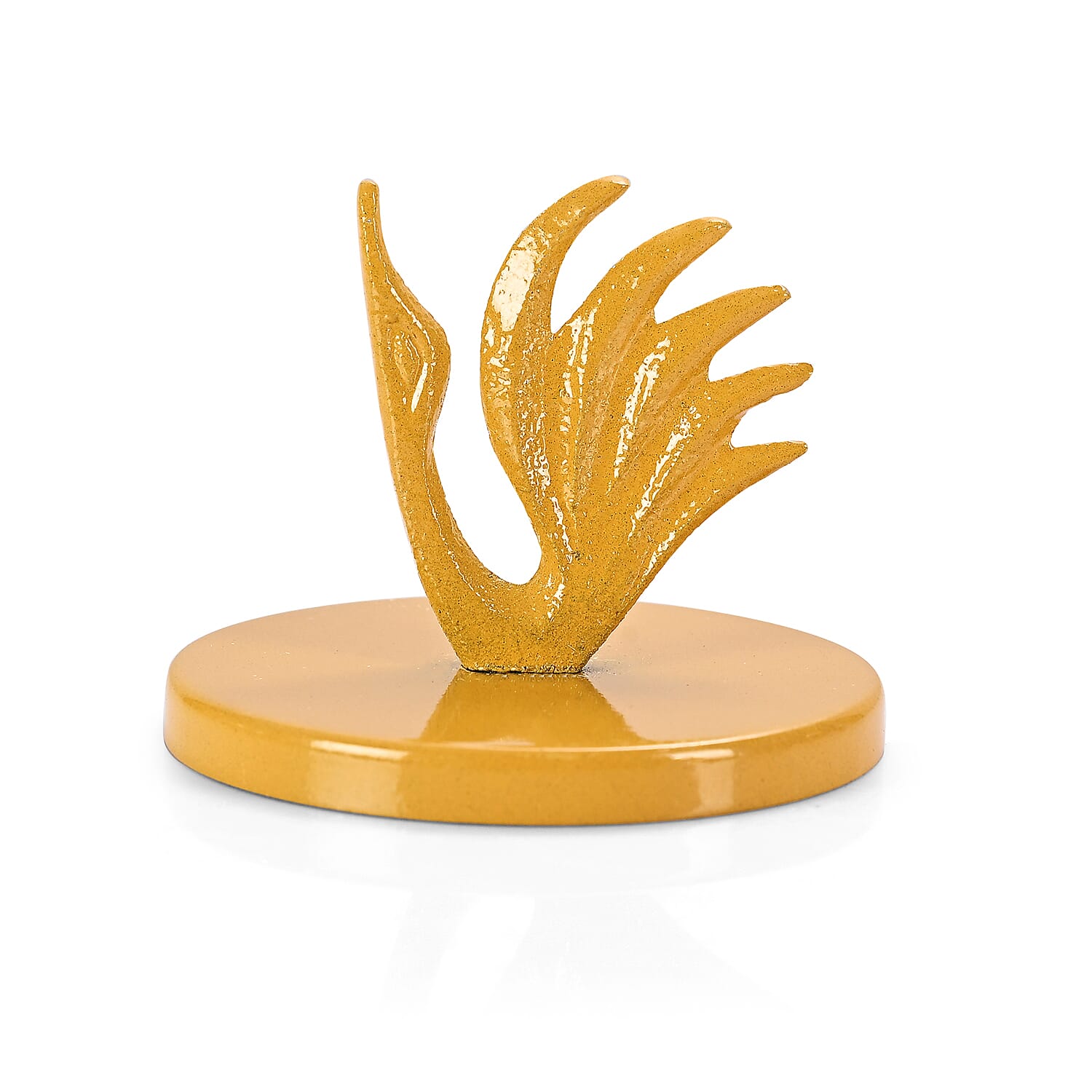 Scented Paraffin Wax Candle in Swan & Lily Printed Metal Jar (250 ml)