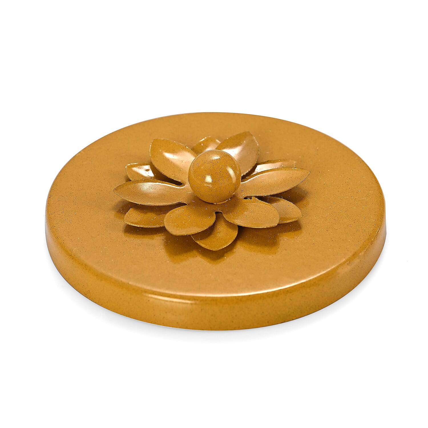 Scented Wax Candle in Floral Printed Metal Jar (250 ml)