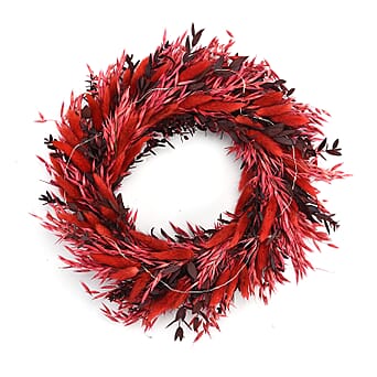 https://tjcuk.sirv.com/Products/81/9/8195715/Wreath-Size-One-Size-Red-Purple-Multicolor_8195715.jpg?w=342&h=342
