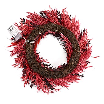 https://tjcuk.sirv.com/Products/81/9/8195715/Wreath-Size-One-Size-Red-Purple-Multicolor_8195715_3.jpg?w=342&h=342