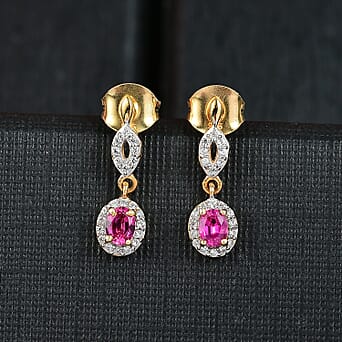 https://tjcuk.sirv.com/Products/81/9/8195742/Ruby-White-Zircon-Main-Stone-With-Side-Stone-Earring-in-18K-YG-Vermeil_8195742_1.jpg?w=342&h=342