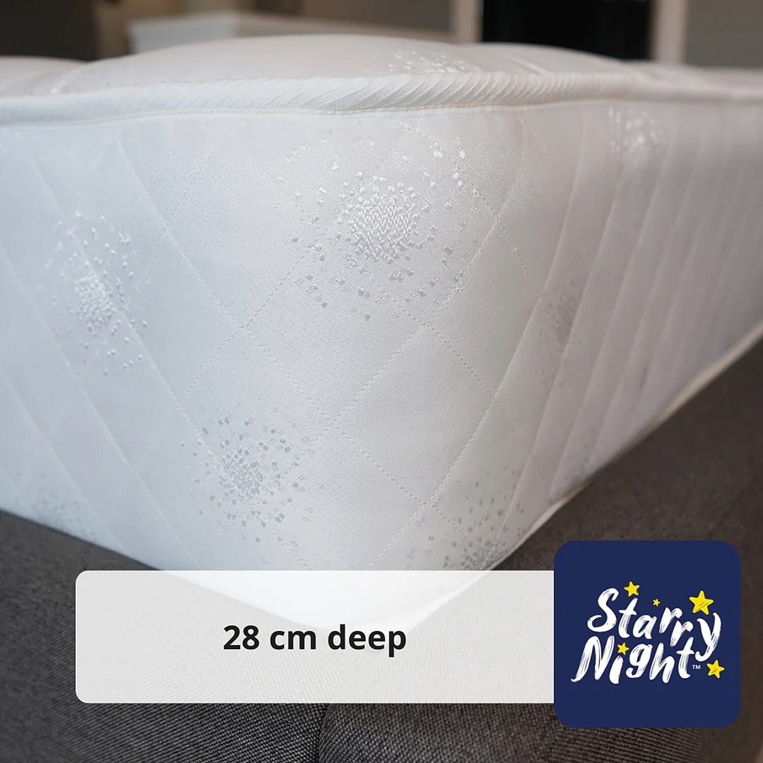 Starry Night Cezanne Ortho Mattress - Double 135 x 190 cm