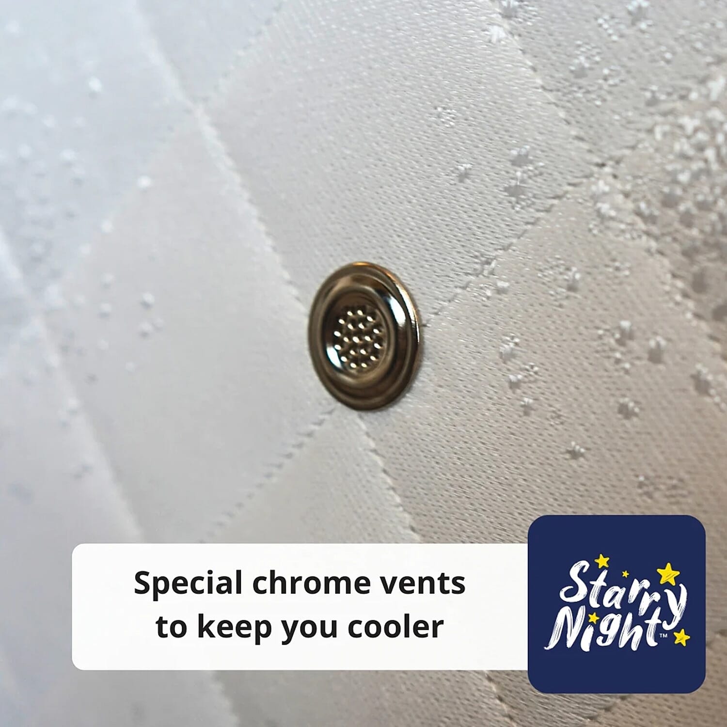 Find Of The Month Starry Night Cezanne Ortho Mattress - Super King 180 x 200 cm