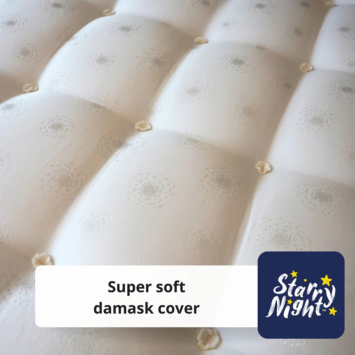 Find Of The Month Starry Night Cezanne Ortho Mattress - Single 90 x 190 cm