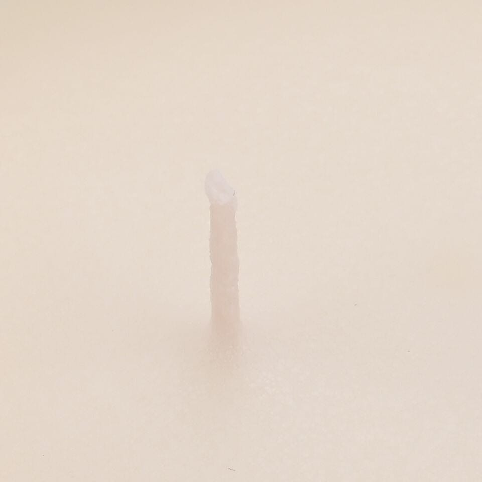 Aroma Glow Glass Jar Candles Lavender and Jasmine Scent (150g) (28hr Burn Time) - Purple