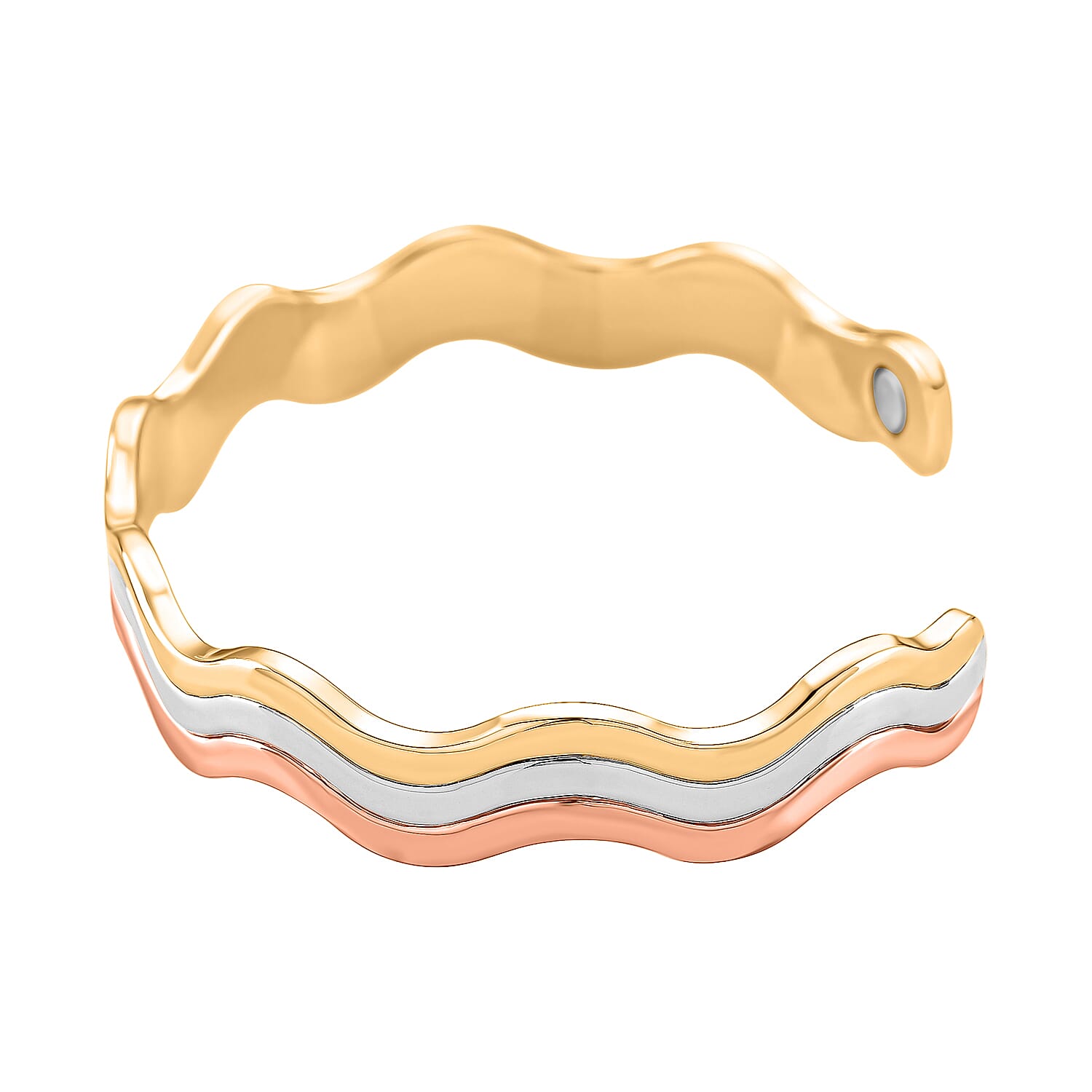 MagneticTri Color Bangle (Size 7.5)