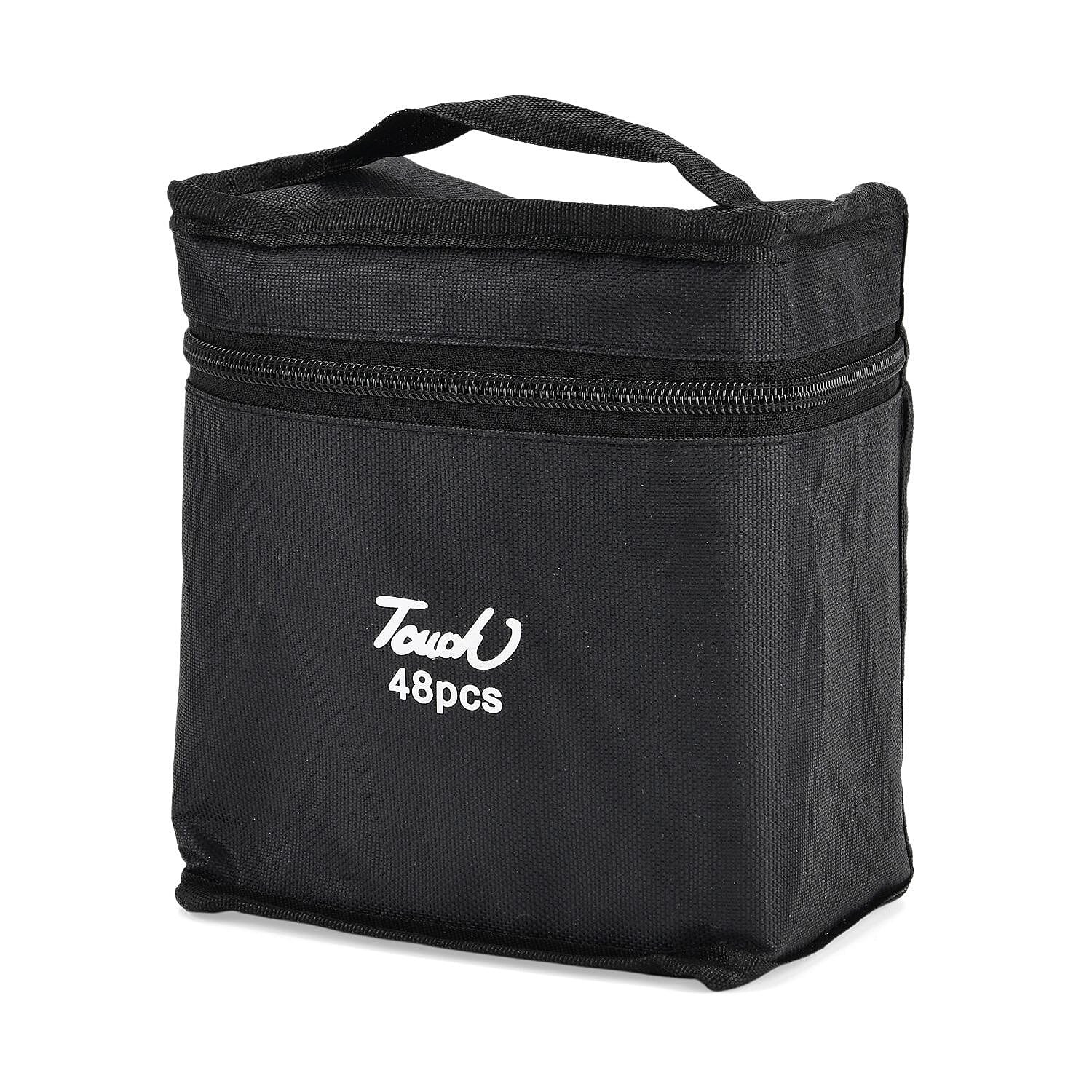 Set of 48 Dual Tip Marker Pens with Portable Storage Bag