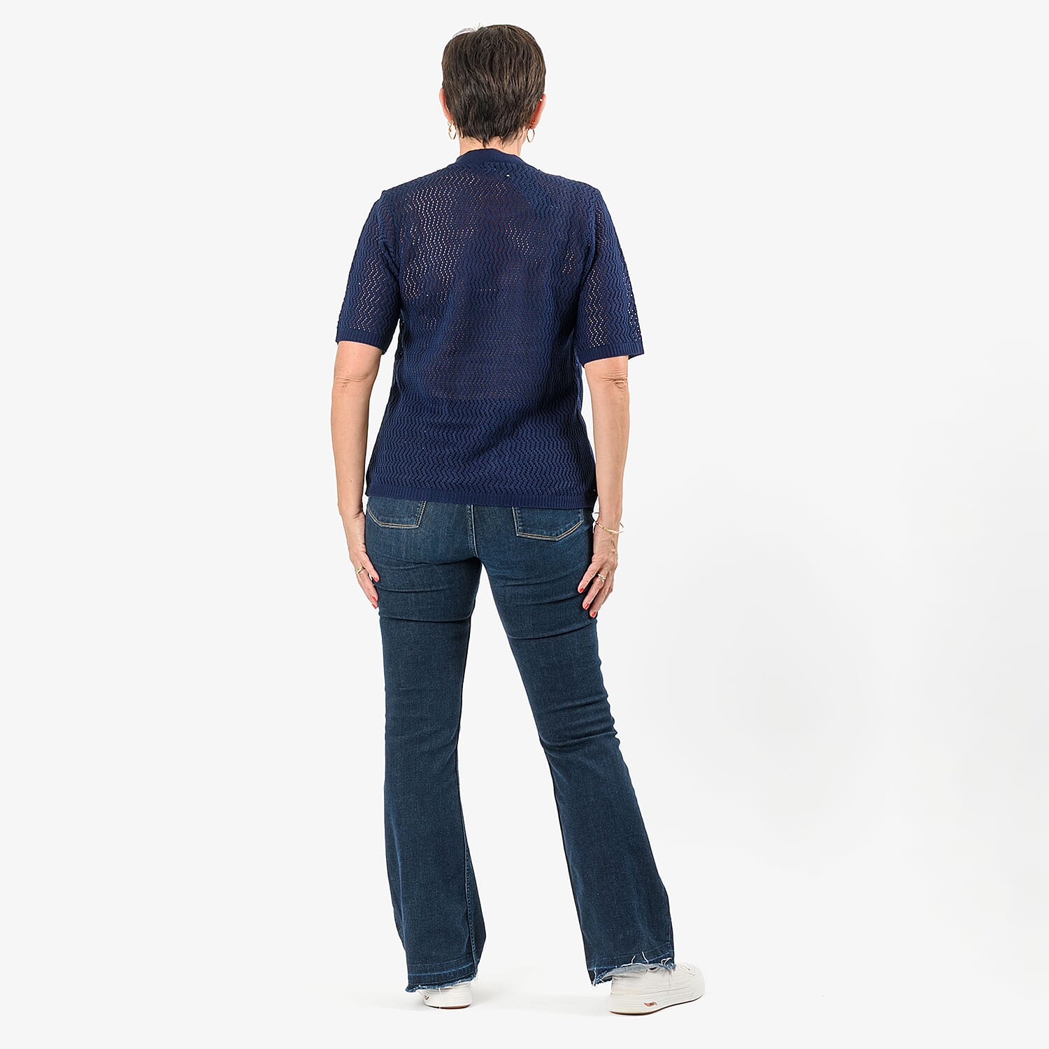 Sugar Crisp Acrylic Cardigan Top