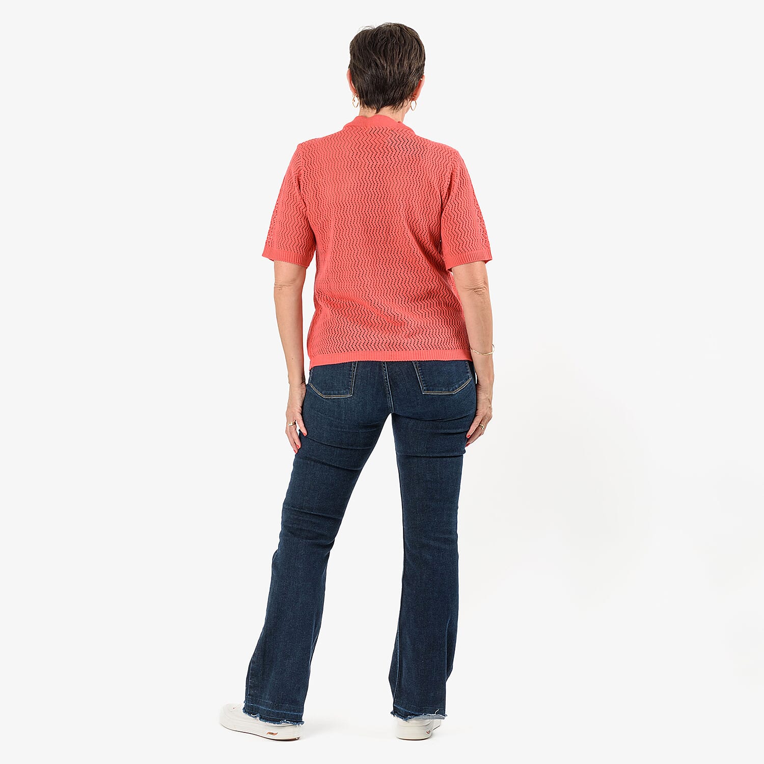 Sugar Crisp Acrylic Cardigan Top