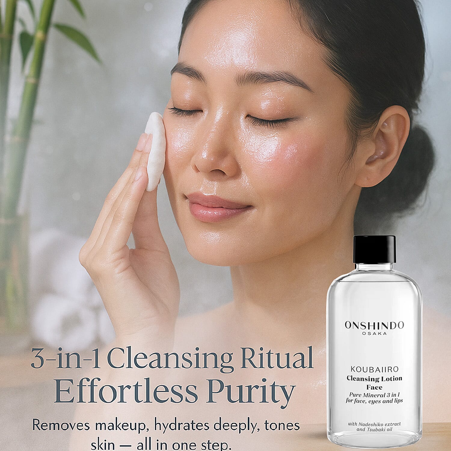 New Launch - Onshindo Osaka Pure Mineral 3 in1 Cleansing Lotion - 250ml