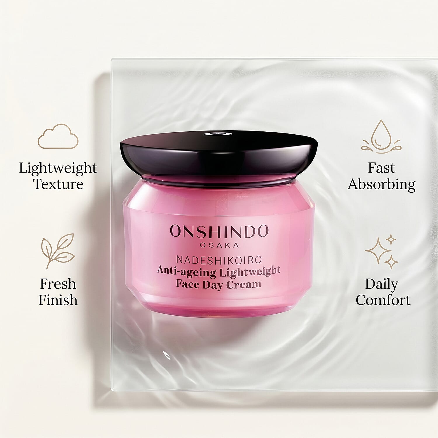 Onshindo Osaka Anti-Ageing Lightweight Day Cream (Oily skin) - 50ml