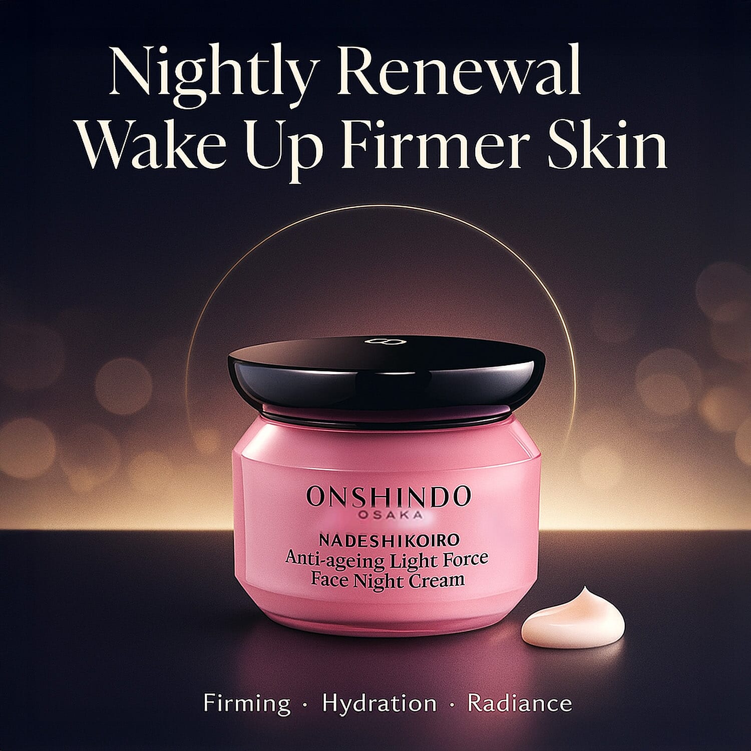 New Launch - Onshindo Osaka Anti-Ageing Light Force Night Cream (Normal-Combination) - 50ml