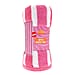 Country Club Jacquard Shells & Stripe Design Jumbo Bath and Beach Towel (Size 165x90cm) - Pink