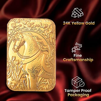 https://tjcuk.sirv.com/Products/81/9/8196986/24K-Yellow-Gold-99-9-Purity-Horse-Embossed-Collectable_8196986_3.jpg?w=342&h=342