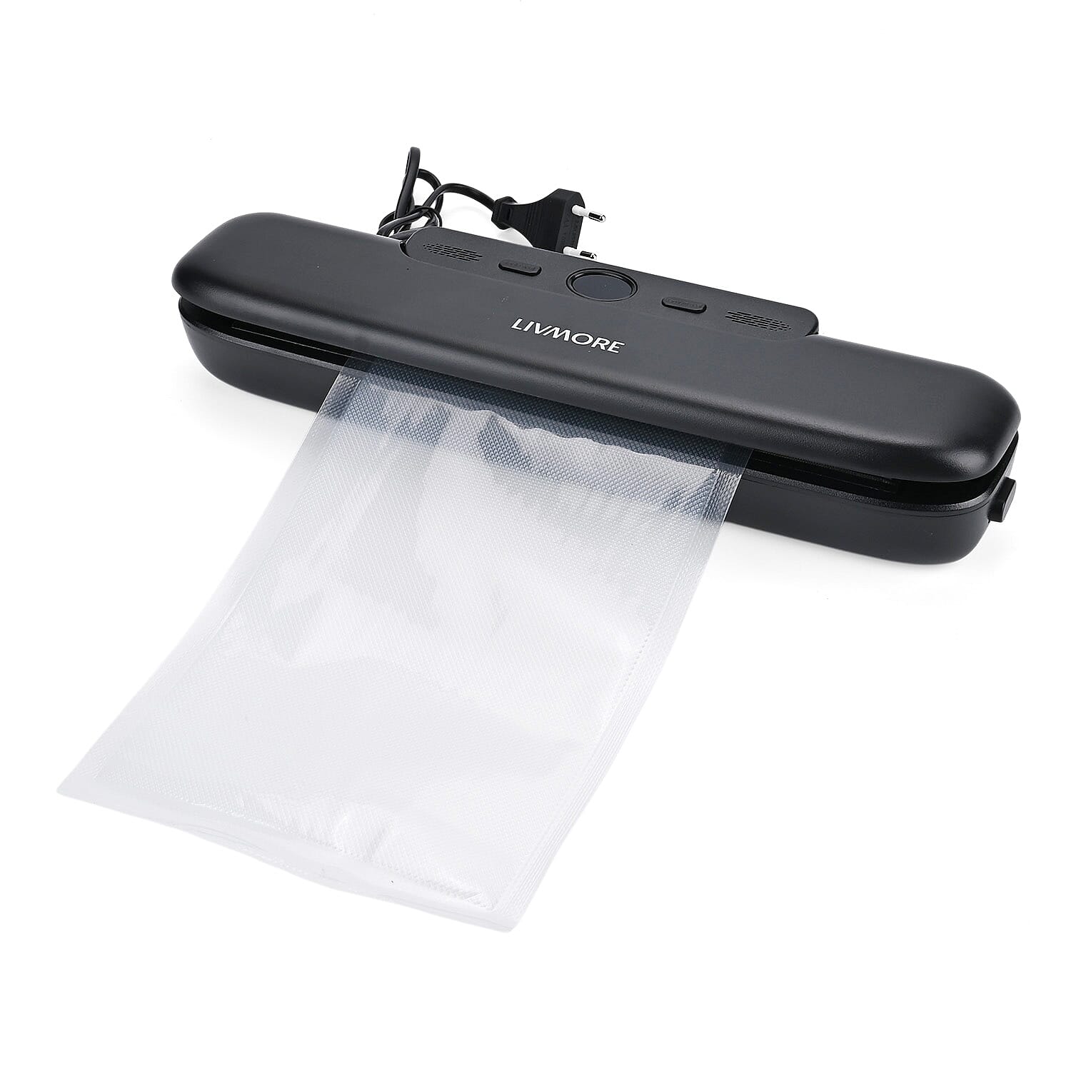 MONEY SAVER - Vacuum Sealer - Vacuum Bags - Keep Food Fresh for Longer 28cm Seal - Black & White