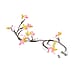 Butterfly Vine LED String Lights with 8-Function USB - Blue & Purple