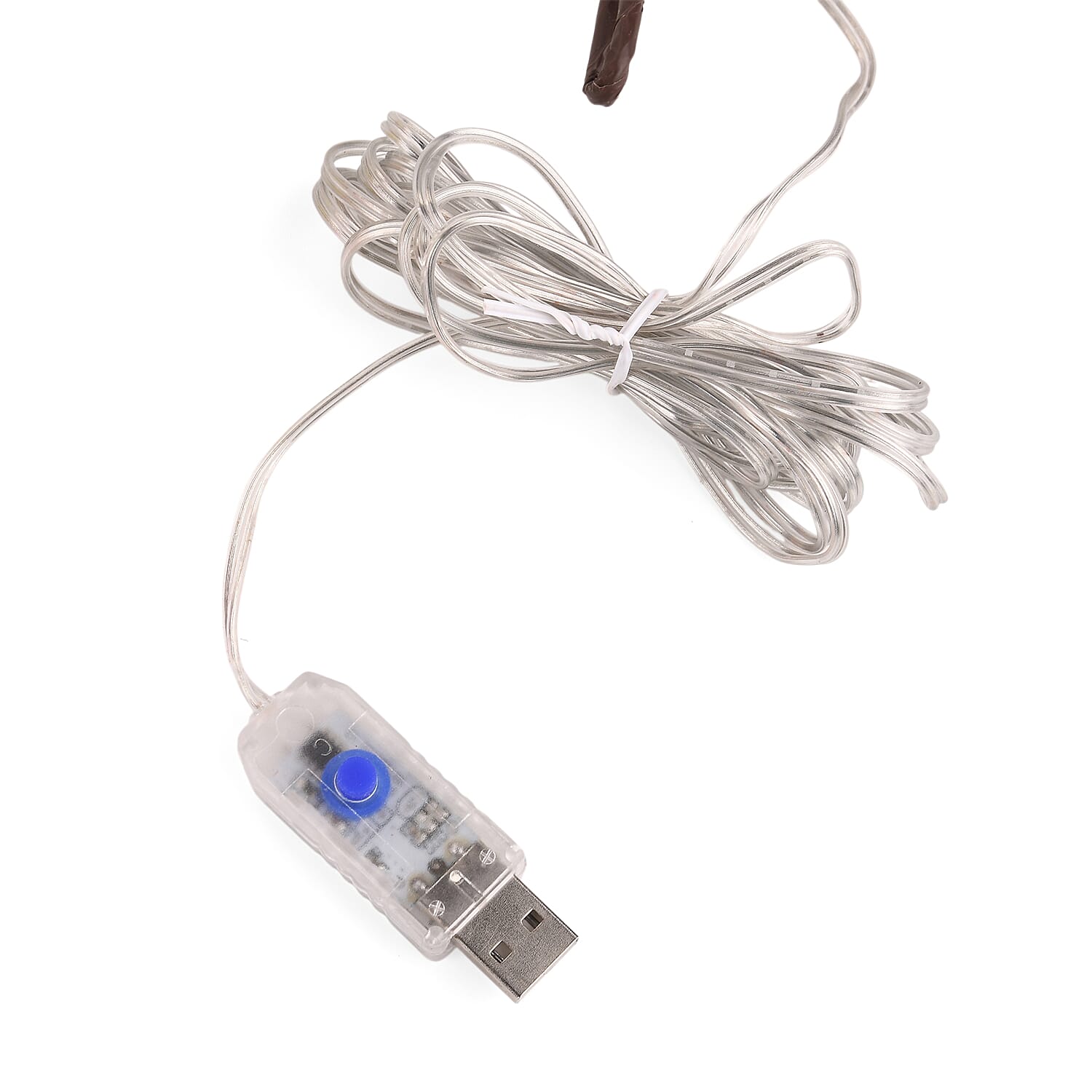 Butterfly Vine LED String Lights with 8-Function USB - Yellow & Pink