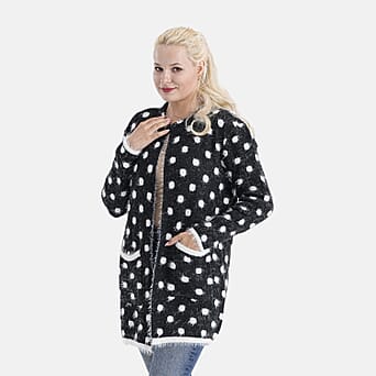https://tjcuk.sirv.com/Products/81/9/8197405/Tamsy-Wavy-Cardigan-and-Sweater-Jumper-Size-One-Size-Black-White-Black_8197405_3.jpg?w=342&h=342
