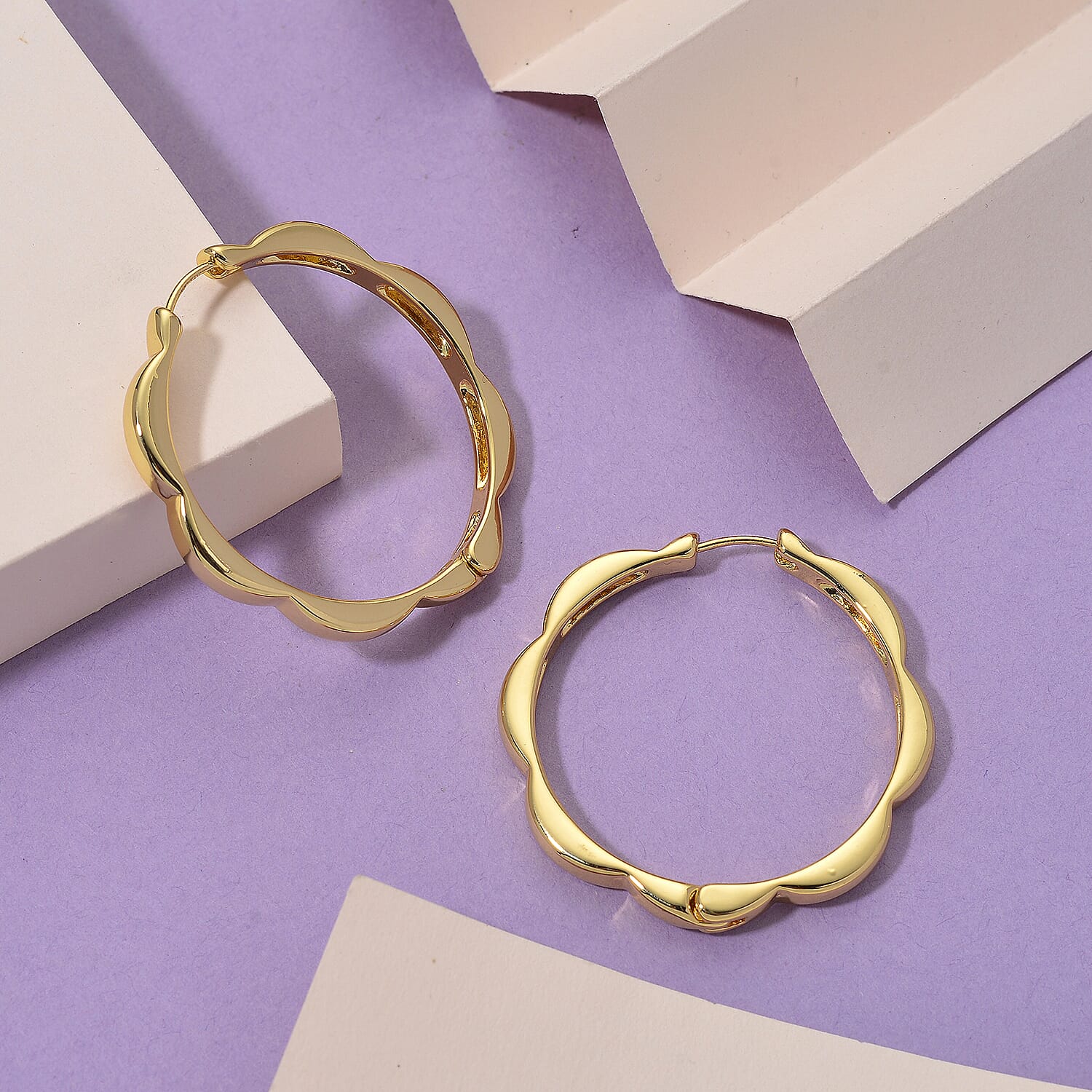Designer Inspired Hoop earring