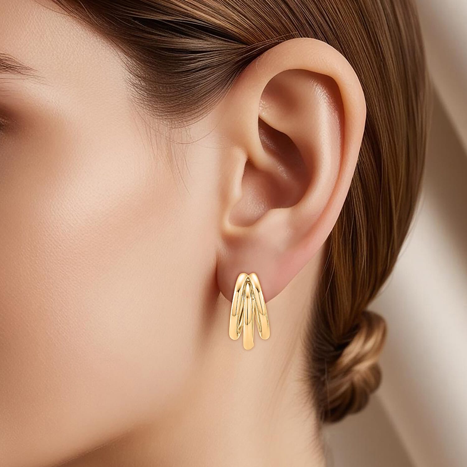 Designer Inspired- Earring with Push Back
