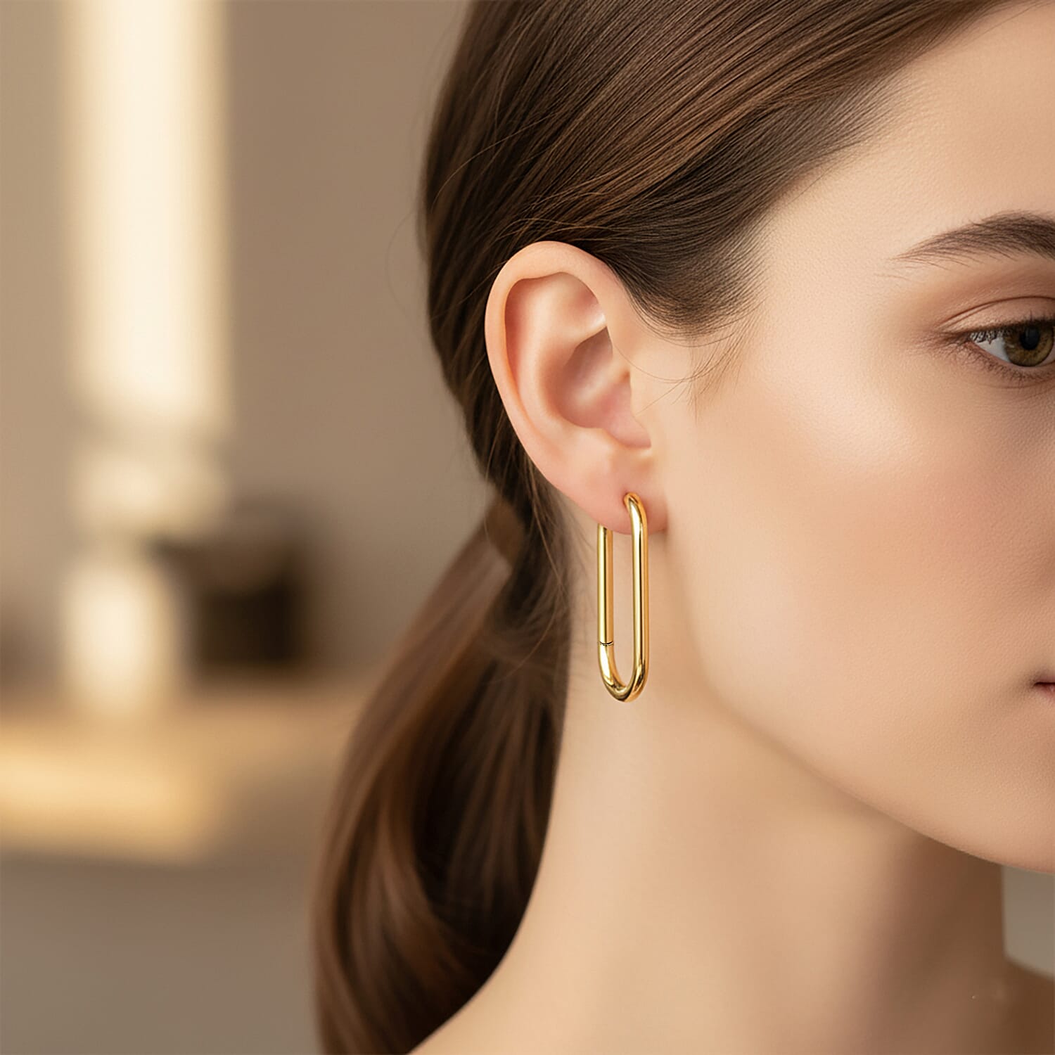 Designer Inspired Hoop earrings