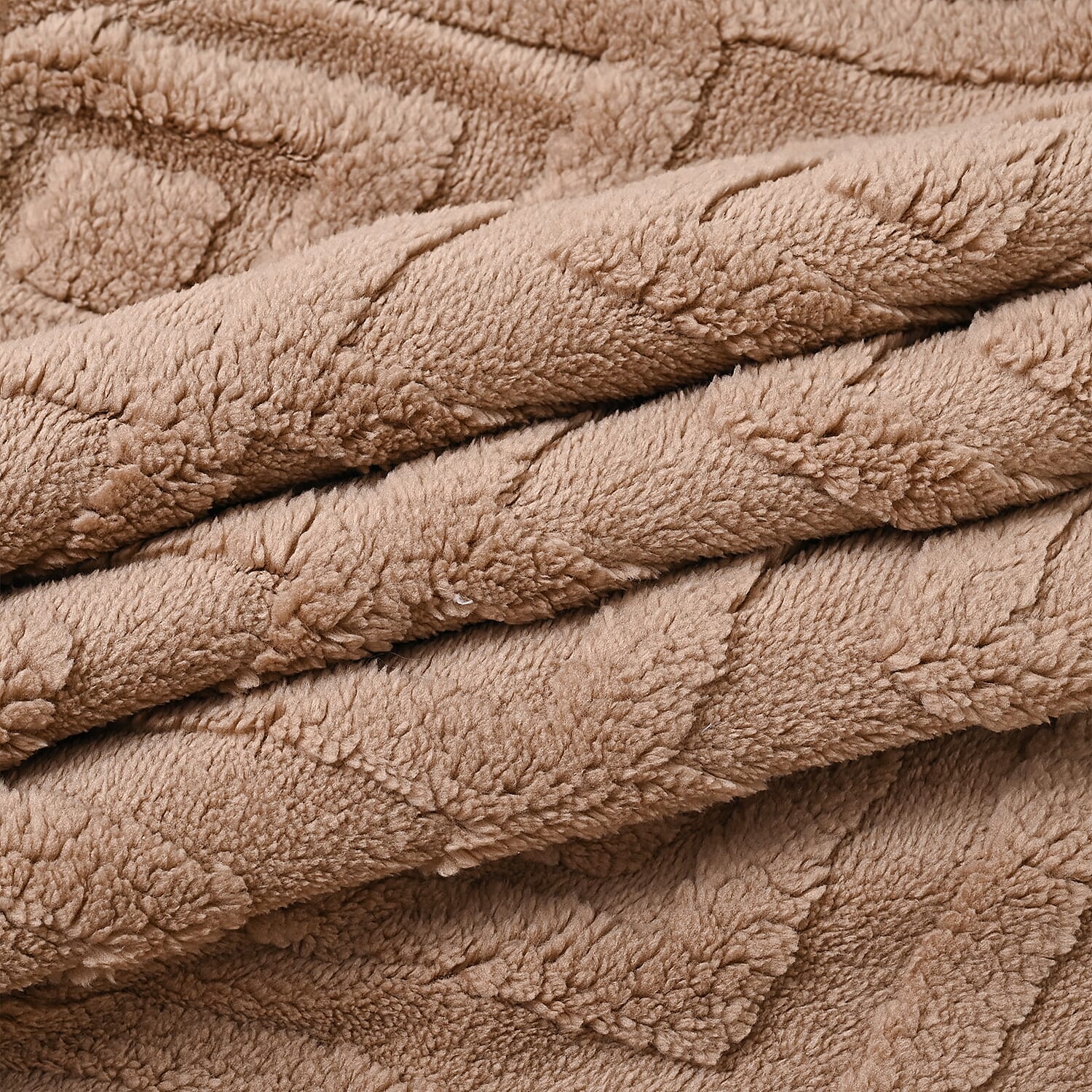 Super Soft Teddy Fleece Hush Haven 6 Piece Comforter Set Includes 2 Taffeta Jacquard Pillowcases and 2 Crystal Velvet Pillowcases Fitted Sheet