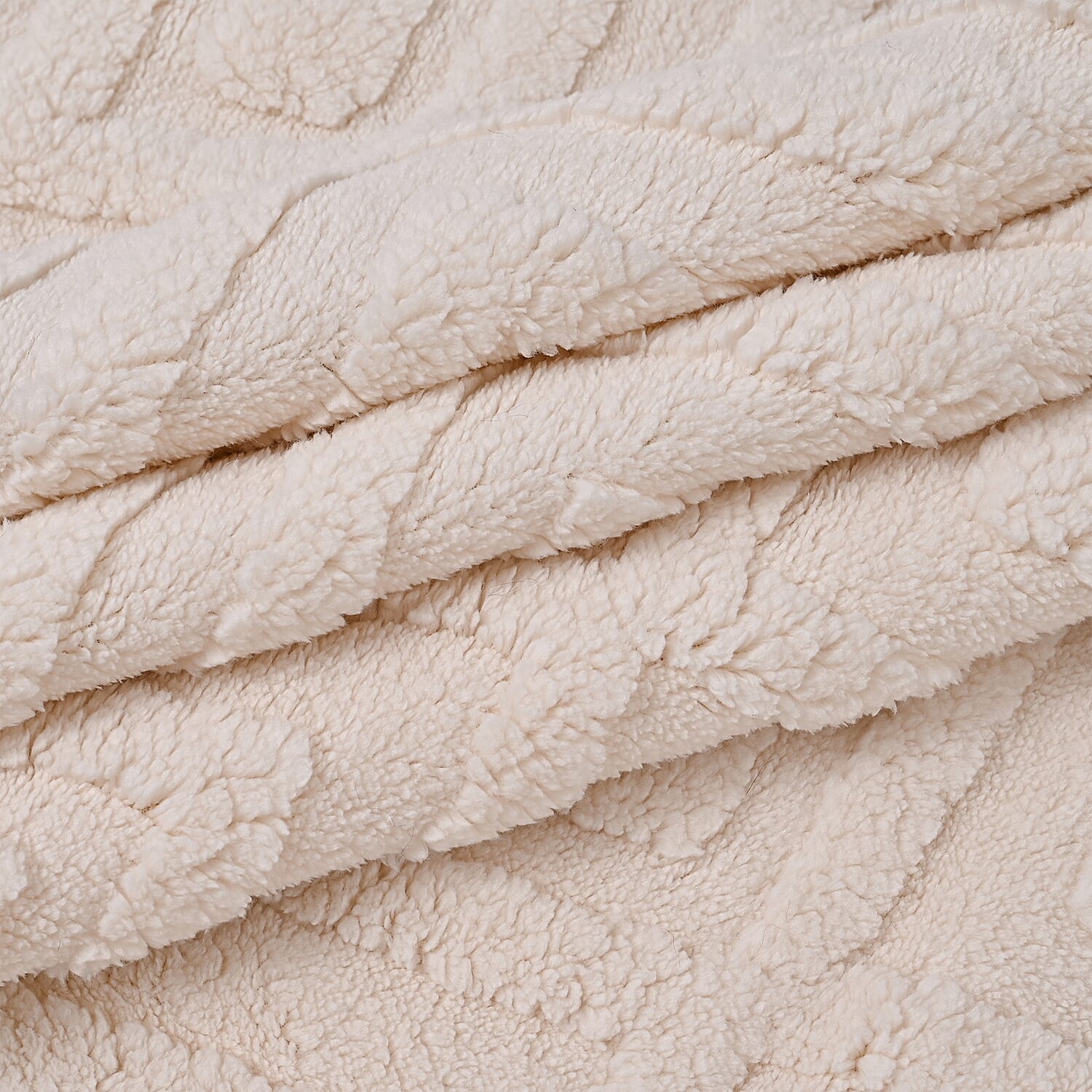 Super Soft Teddy Fleece Hush Haven 6 Piece Comforter Set Includes 2 Taffeta Jacquard Pillowcases and 2 Crystal Velvet Pillowcases Fitted Sheet